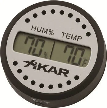 Xikar Στρογγυλό Ψηφιακό Υγρόμετρο εικόνα 100