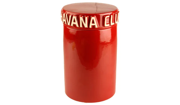 Havana Club Tinaja Βάζο Πούρων Κόκκινο