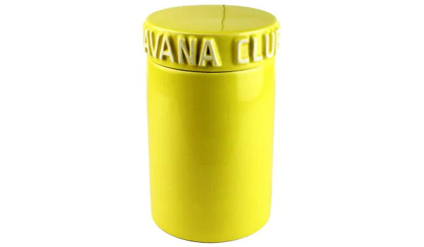 Havana Club Tinaja Βάζο Πούρων Κίτρινο