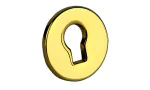 Κάλυμμα Κλειδαρότρυπας Standard Χρυσαφί εικόνα 11